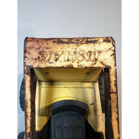 Vintage Tonks & Nylint Work Trucks Garbage,Steel Skid,Front-End Loader,Bulldozer - Picture 6 of 16